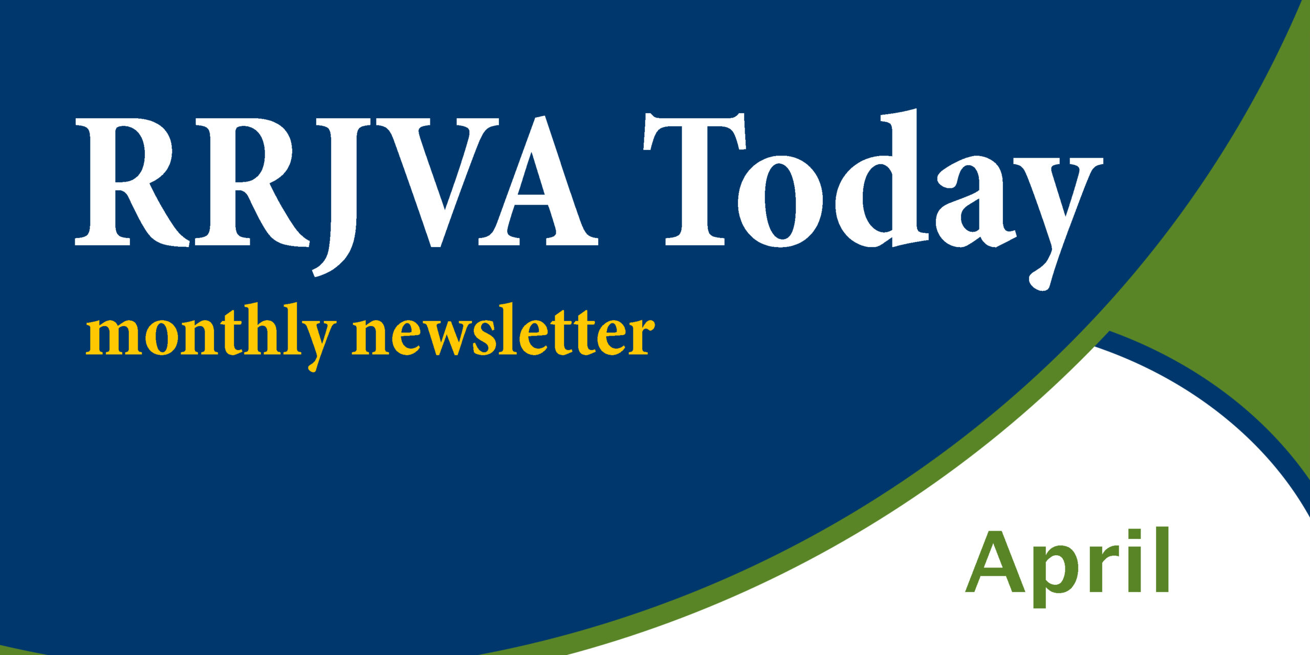 RRVJA Newsletter April